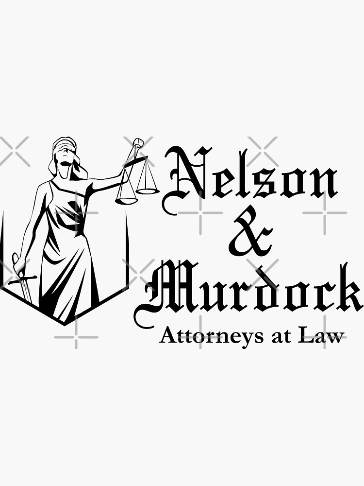 "Murdock and Nelson shirt Attorneys at Law, Abogados/Avocados