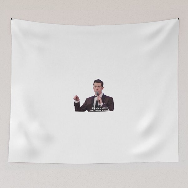 Item preview, John mulaney quote designed and sold by Hannah Erwin.