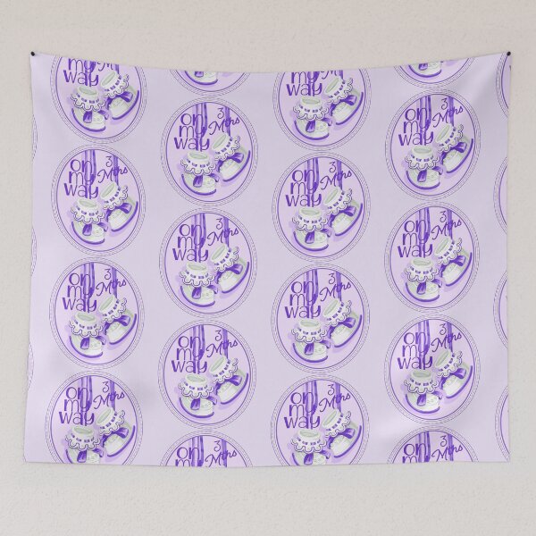 Item preview, “On My Way - 3 Mths” Purple (Incl. Maternity & Baby Wear) designed and sold by PawsitiveMum.