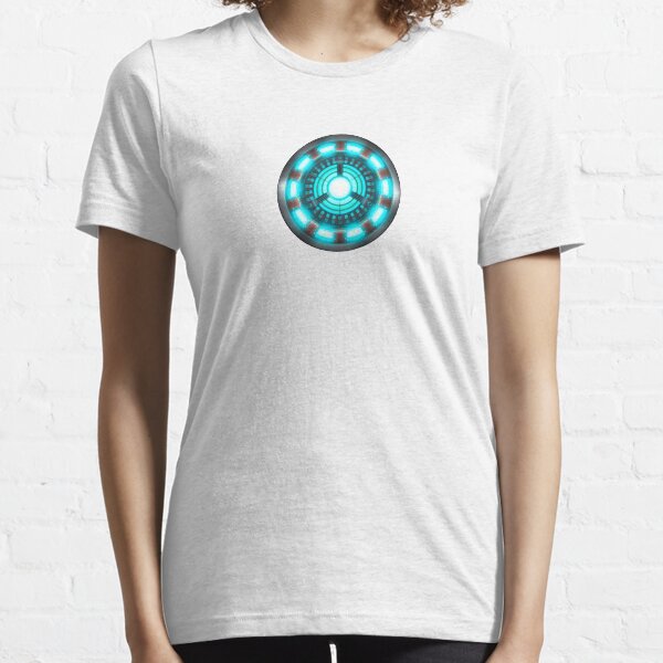 Iron man t-shirt with glowing chest piece hotsell