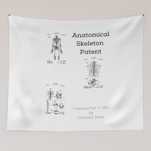 Item preview,  Anatomical Skeleton Patent (1911) designed and sold by albix81.