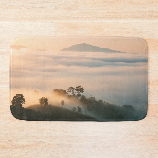 Item preview, Landscape Mountain View Point with Fog in Thailand designed and sold by JTS STORE.