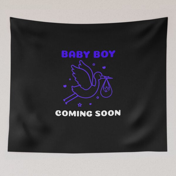 Item preview, Baby boy coming soon designed and sold by TitanRN.