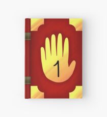 Gravity Falls Inspired Handprint Journal 1, RED Hardcover Journal