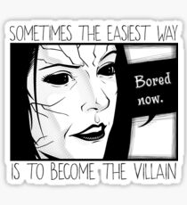 Bored now Sticker