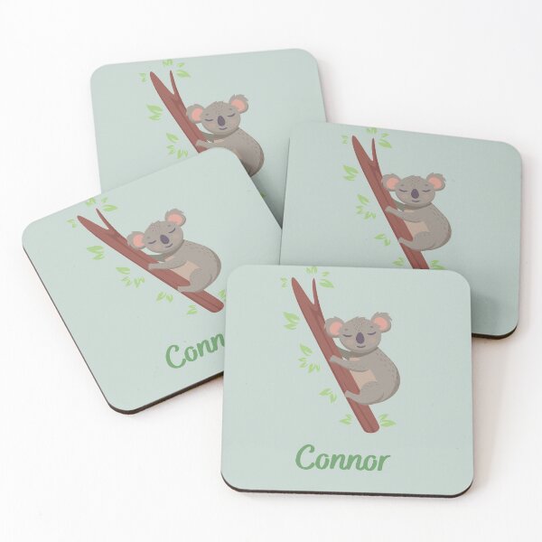 Item preview, Connor Boys Name Koala Print designed and sold by melbournegirl.
