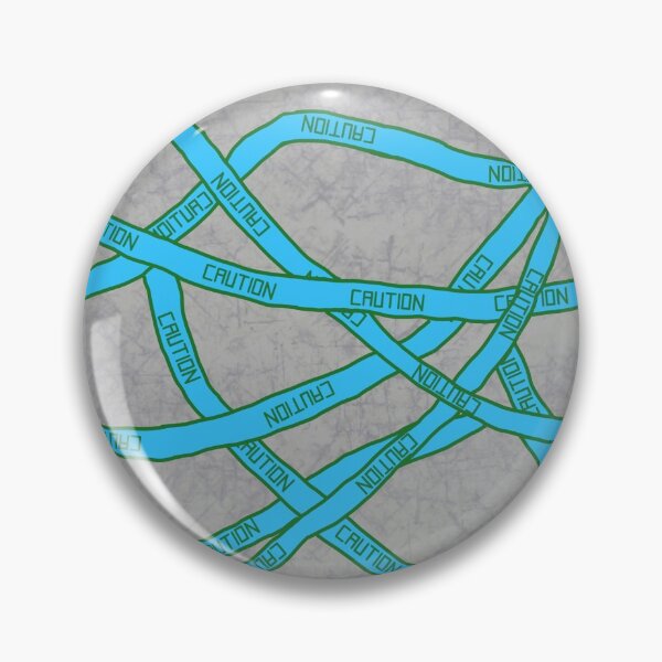 Item preview, Caution Tape Tangles designed and sold by LochNestFarm.