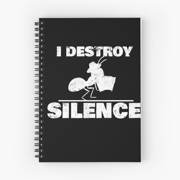 Item preview, i destroy silence -  i destroy silence accordion,funny accordion & Ant  lovers designed and sold by 0umStore.
