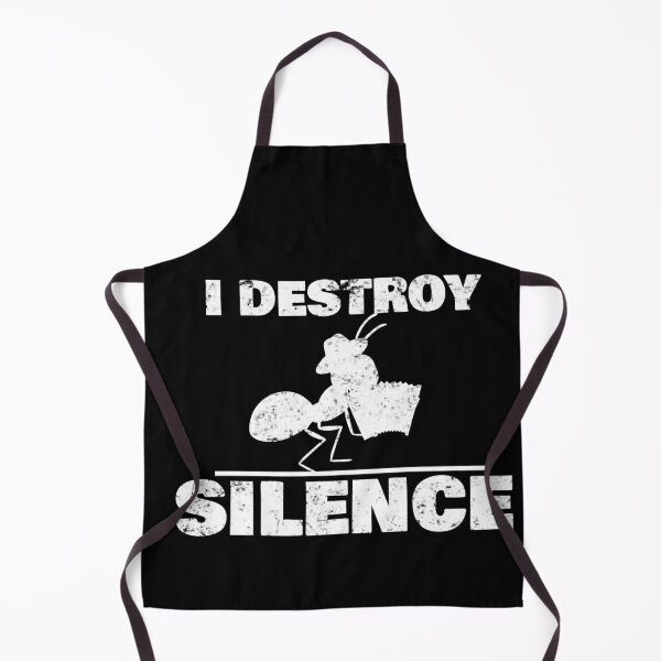 Item preview, i destroy silence - i destroy silence accordion,funny accordion & Ant lovers designed and sold by 0umStore.