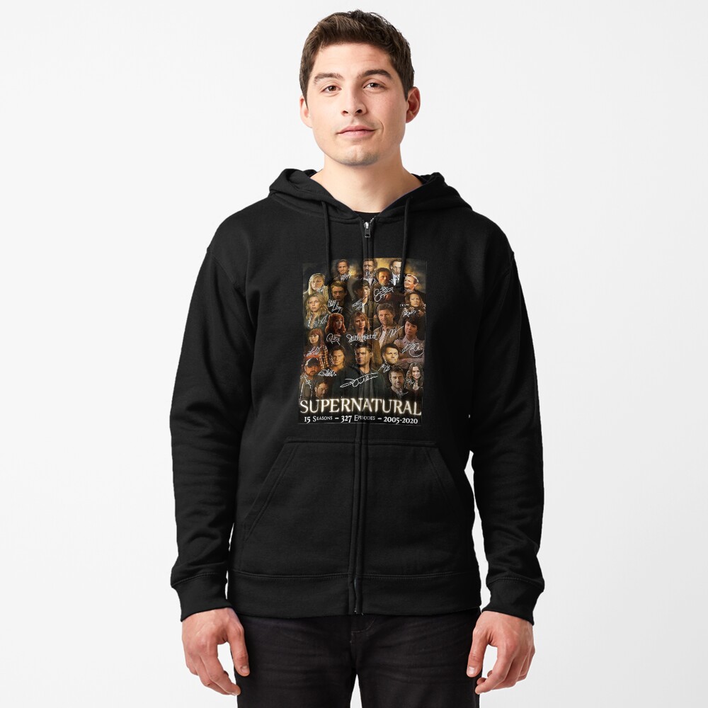 15 years of supernatural hoodie online