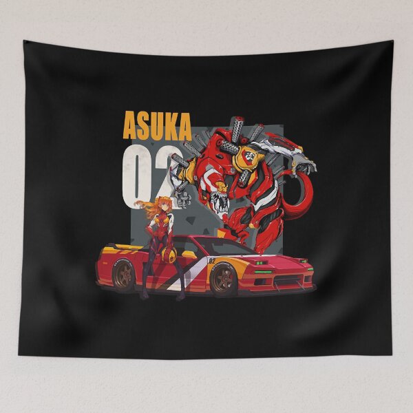 Item preview, EVA Asuka NSX Neon Genesis EVAngelion Unit 02 Anime designed and sold by Skyland66.