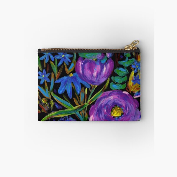 Item preview, Purple & blue fowers designed and sold by SelinaFloca.