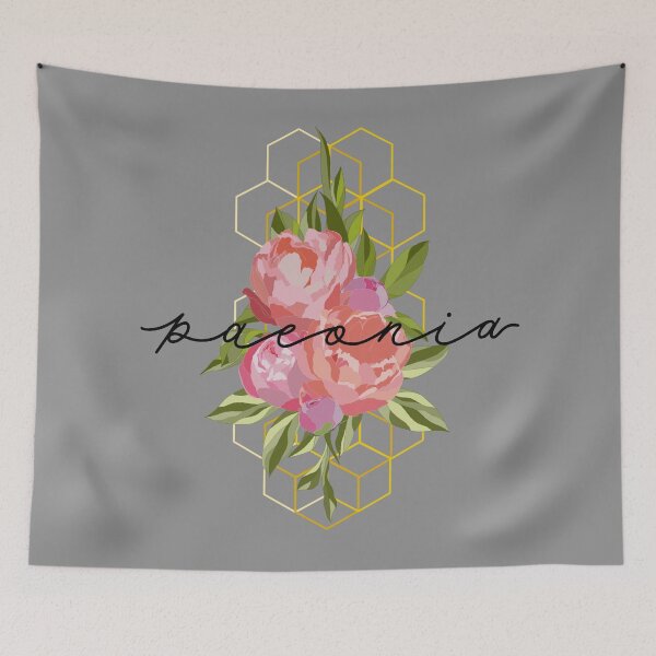 Artikelvorschau, Floral Peony Hive Latin entworfen und verkauft von Christian Marotta.