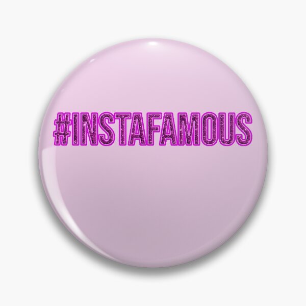 Item preview, Glitter hashtag pink - #Instafamous designed and sold by GlamourChick.