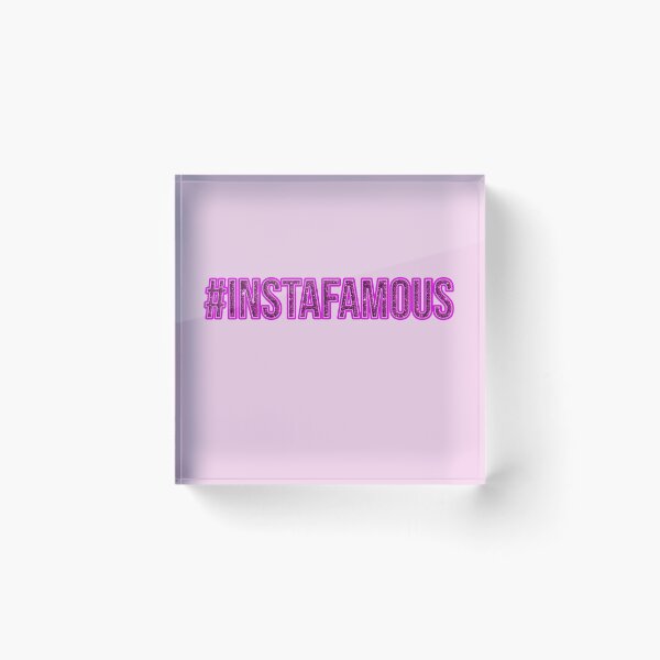 Item preview, Glitter hashtag pink - #Instafamous designed and sold by GlamourChick.