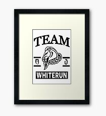 Team Whiterun Framed Print