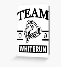 Team Whiterun Greeting Card