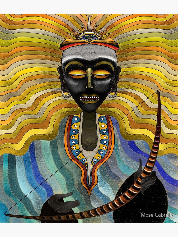 "The Queen of Light The Battle of Evermore Led Zeppelin" Poster for