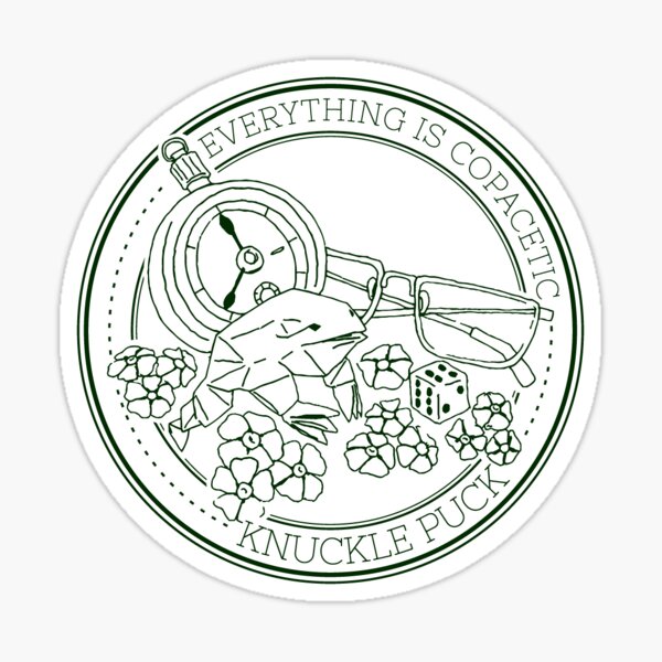 Item preview, Knuckle Puck - Copacetic Sticker designed and sold by Tucker Jones.