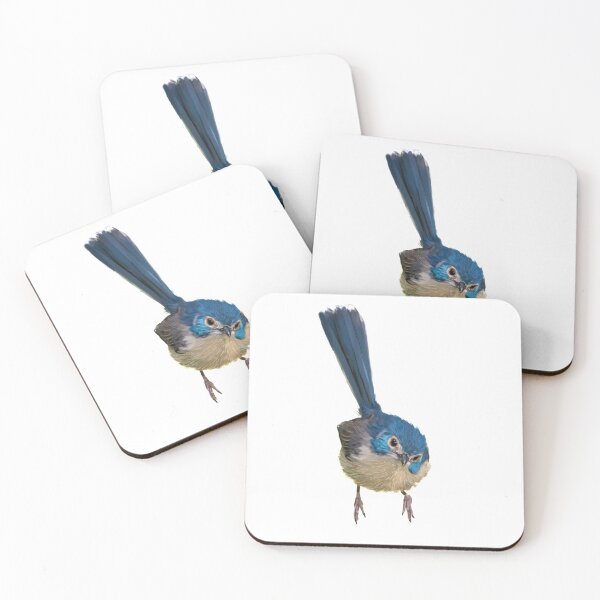 Item preview, Female Lovely Fairy Wren Bird Art designed and sold by Jennifer Ackerman.