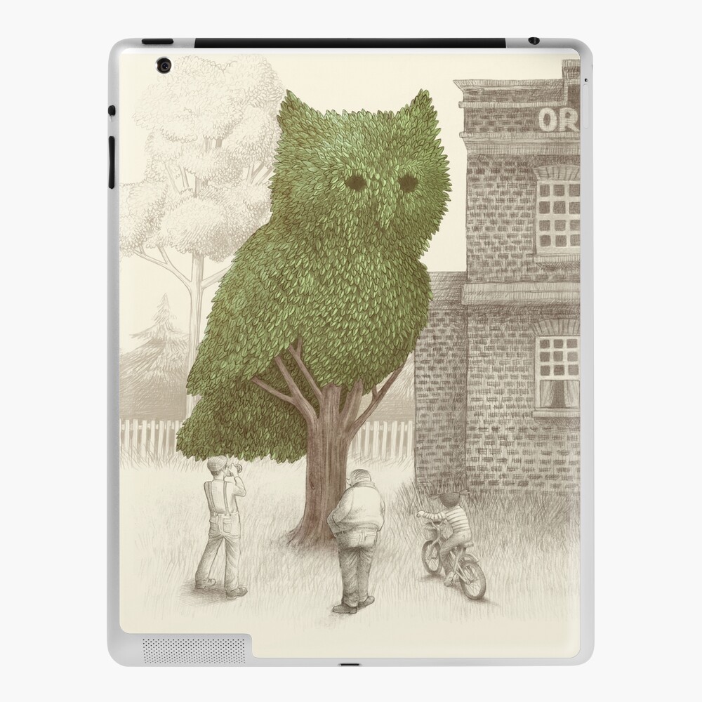 The Night Gardener - Owl Tree iPad Case & Skin