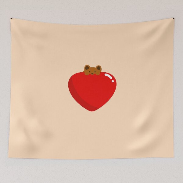 Item preview, Bear with Heart designed and sold by origamibiru.