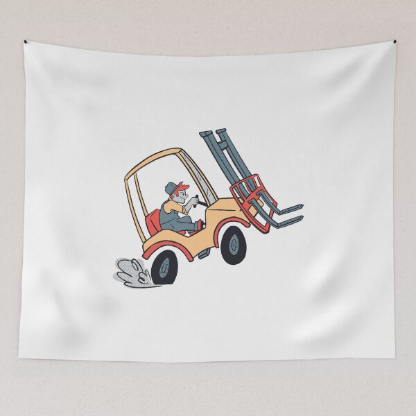 Item preview, Forklift truck driver designed and sold by DerSenat.
