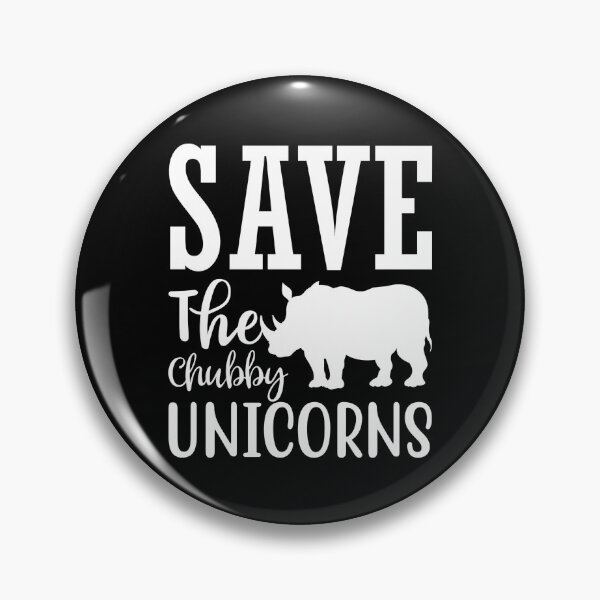 Item preview, Save the Chubby Unicorns Funny Rhino Love designed and sold by Gordon Nelson.