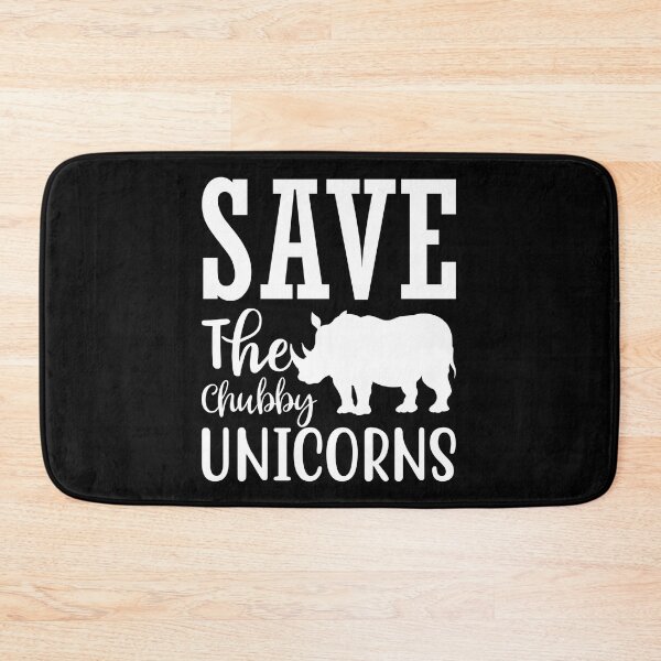Item preview, Save the Chubby Unicorns Funny Rhino Love designed and sold by Gordon Nelson.