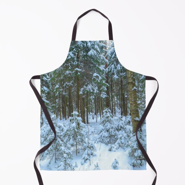 Item preview, Snowing covered spruce trees designed and sold by yarvin13.