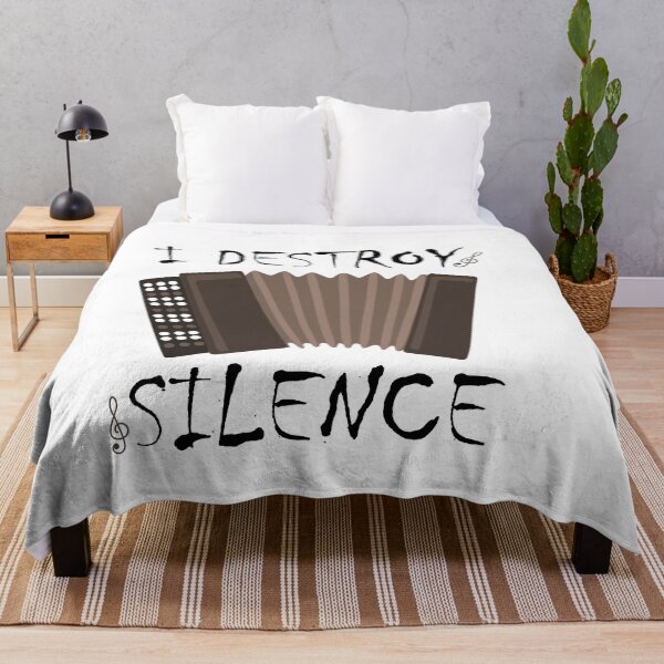 Item preview, i destroy silence -  i destroy silence accordion,funny accordion & Ant  lovers designed and sold by 0umStore.