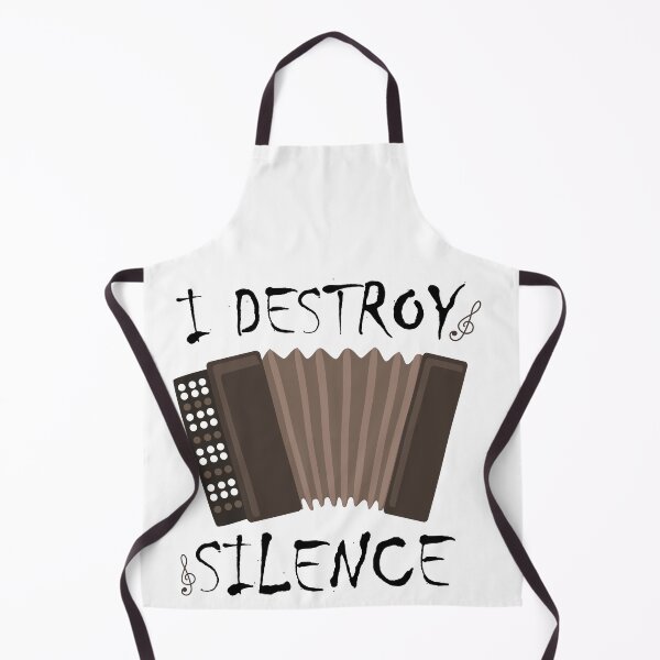 Item preview, i destroy silence - i destroy silence accordion,funny accordion & Ant lovers designed and sold by 0umStore.