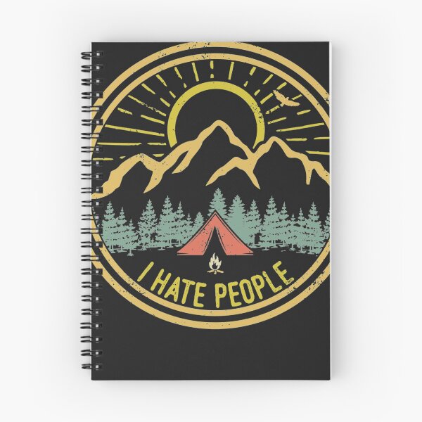 Item preview, Camping I Hate People Funny Camp Lovers Retro designed and sold by Mastainich09.