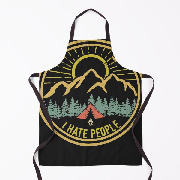 Item preview, Camping I Hate People Funny Camp Lovers Retro designed and sold by Mastainich09.