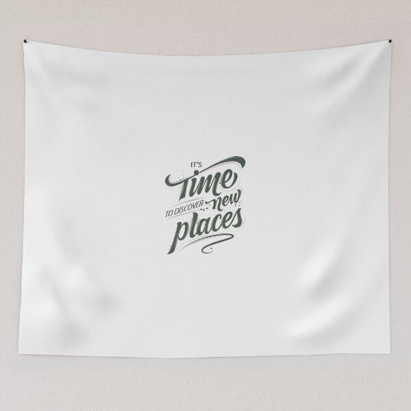 Item preview, It's Time To Discover New Places  designed and sold by gurvindersohi3.