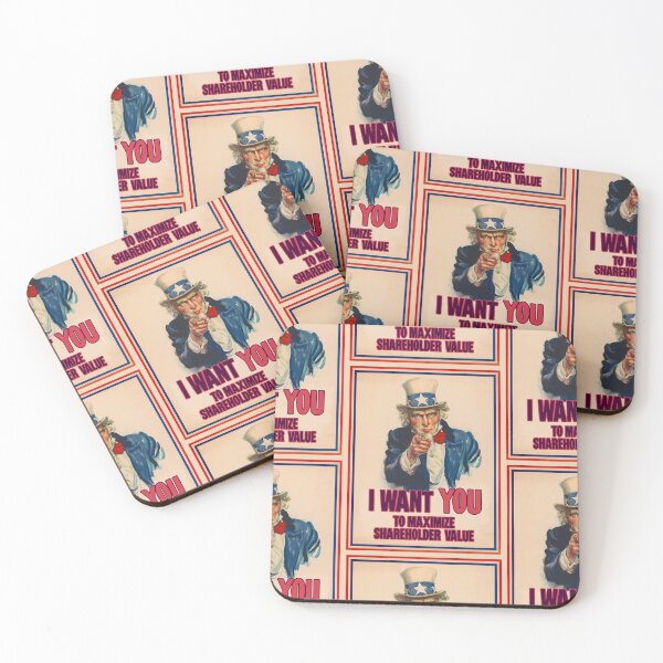 Item preview, I Want YOU To Maximize Shareholder Value designed and sold by Good-Looking Corpse.