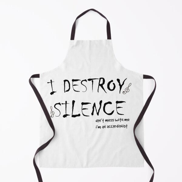 Item preview, i destroy silence - i destroy silence accordion,funny accordion & Ant lovers designed and sold by 0umStore.