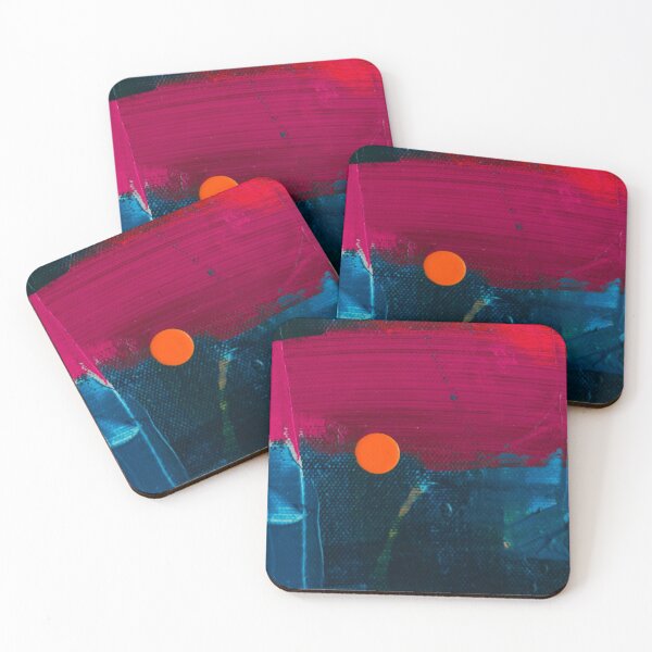 Item preview, The Orange Moon  Hand Painted Artwork designed and sold by Saraartwork.