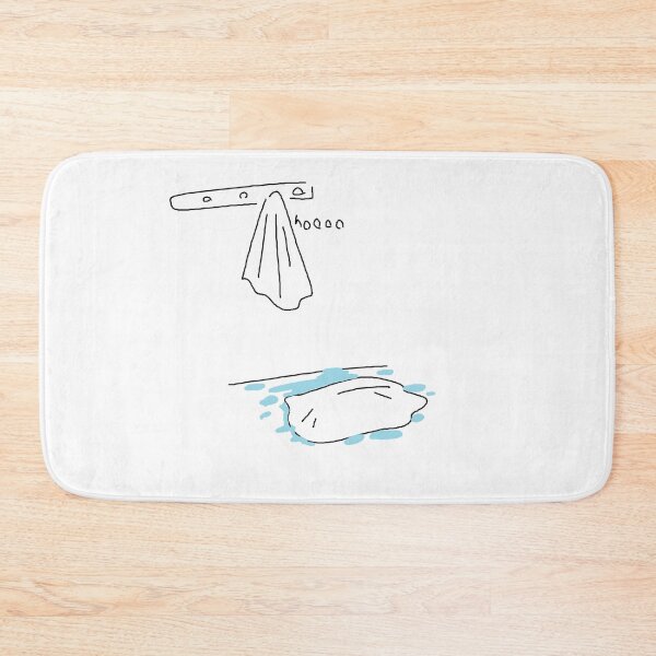 Item preview, noooo towel - dumb meaningless drawings designed and sold by bunnyEmanArt.