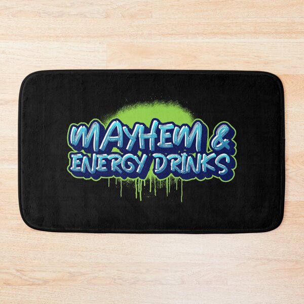 Item preview, Mayhem & Energy Drinks designed and sold by MikesPoD.