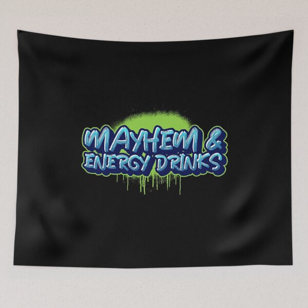 Item preview, Mayhem & Energy Drinks designed and sold by MikesPoD.