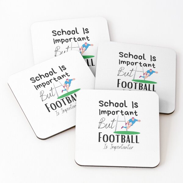 Item preview, School Is Important But Football Is Importanter designed and sold by sabirlhc.