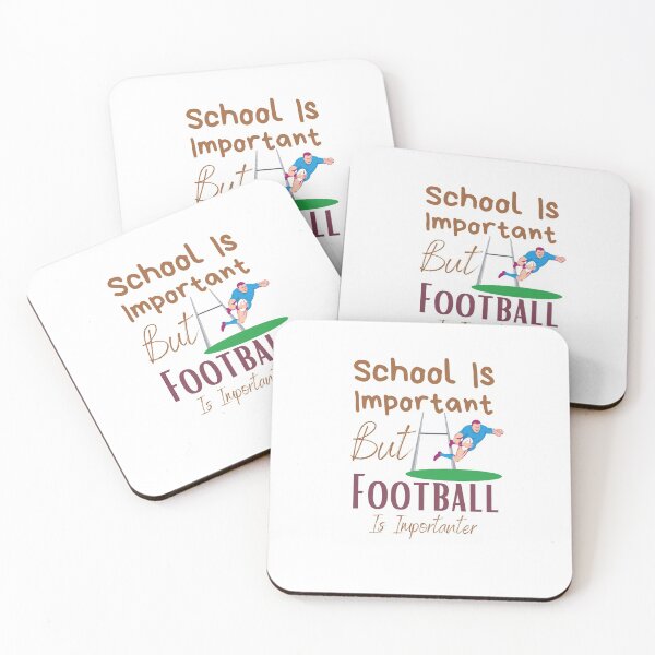 Item preview, School Is Important But Football Is Importanter designed and sold by sabirlhc.
