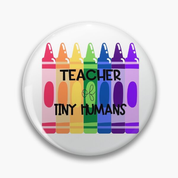Item preview, Teacher of Tiny Humans Crayon designed and sold by sieeeeerra.