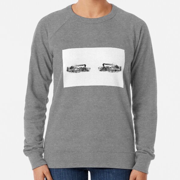 Locomotive passenger train Lightweight Sweatshirt