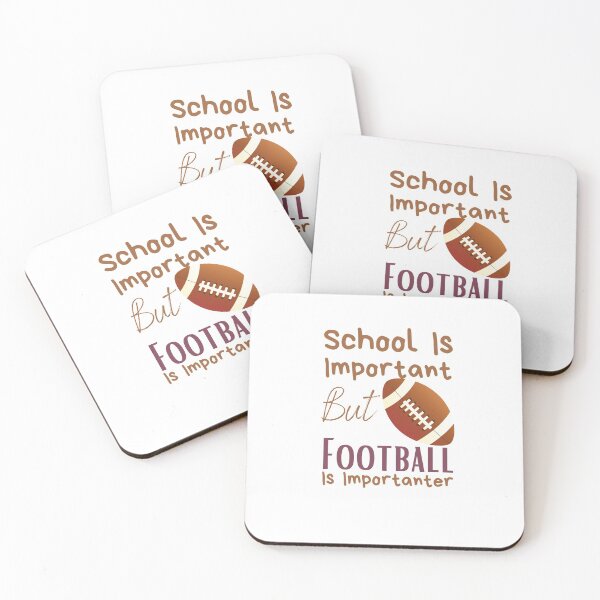 Item preview, School Is Important But Football Is Importanter designed and sold by sabirlhc.