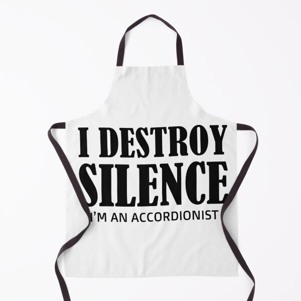 Item preview, i destroy silence - i destroy silence accordion,funny accordion & Ant lovers designed and sold by 0umStore.