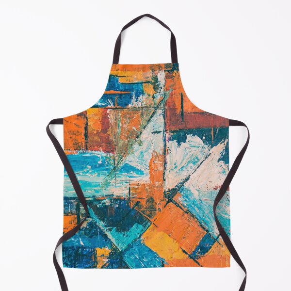 Item preview, The two opposite rivers collide Brush Hand Painted Artwork designed and sold by Saraartwork.