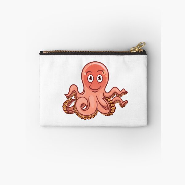 Item preview, orange octopus designed and sold by treasure-crafts.