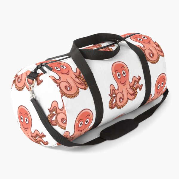 Item preview, orange octopus designed and sold by treasure-crafts.